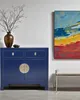Fine Asianliving Armadio Cinese Blu Notte - Collezione Anteprima dell’immagine prodotto 3