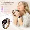 Smartwatch Damen, 1,27 HD Screen Rund Klein Armbanduhr mit Produktbild-Vorschau 6