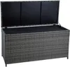 Auflagenbox Poly Rattan Kissenbox Gartenbox Produktbild-Vorschau 2