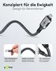 Goobay 70699 cavo cambia genere USB C RJ-45 Nero, Argento Anteprima dell’immagine prodotto 3