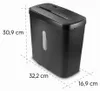 hama 00050584: Destructora de documentos hama Safe X50, con Vista previa de la imagen del producto 8