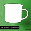 Huuraa Emaille Tasse Bochum verliebt 300ml Vintage Produktbild-Vorschau 6