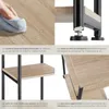 Table d’appoint Memphis 34x30x59cm - Bois clair industriel, Voir les images du produit 4