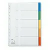 Oxford Kunststoff Register blanko farbige Taben 5-teilig Produktbild-Vorschau 4