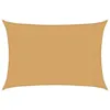 Voile d'ombrage 160 g/m² Rectangulaire Sable 3x4,5 m HDPE Voir les images du produit 1
