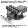 STAHLWERK Schraubstock BV-150 ST aus Gusseisen mit 150 mm Produktbild-Vorschau 2