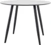 FURNLUX Esstisch Plaza Schwarz 100cm / Hauptfarbe: Schwarz Produktbild-Vorschau 1