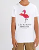 Mr. & Mrs. Panda Kleinkinder T-Shirt Flamingo Yoga 7-8 Produktbild-Vorschau 3