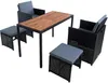 Polyrattan Sitzgruppe Gartenmöbel Set Rattanmöbel 4 Produktbild-Vorschau 5