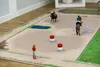 Pferde Spielteppich Großer Reiterhof Größe: 200cm x 160cm - Produktbild-Vorschau 3
