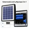 Solar Teichbelüfter mit 2600mAh Akku, Sauerstoffpumpe für Produktbild-Vorschau 2