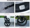 Remorque pour chien PawHut 2-en-1 Buggy pour chien, Voir les images du produit 7