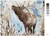 Zuty - Malen nach Zahlen - HIRSCH IN DER LANDSCHAFT (HALEY Produktbild-Vorschau 3