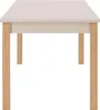 Homestyle4u Esstisch 160-200x80 cm ausziehbar Beige Grau Produktbild-Vorschau 19