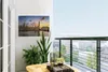 Gartenposter - 60x40 cm - Big Ben bei Sonnenuntergang  - Produktbild-Vorschau 3