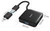 hama 00200116 hama hub USB a 4 vie nero Anteprima dell’immagine prodotto 7