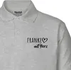 Huuraa Damen Polo Shirt Franke mit Herz M Sport Grey Bio Produktbild-Vorschau 2