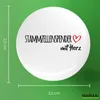 Huuraa Button Stammzellenspender mit Herz 25mm rund mit Produktbild-Vorschau 3