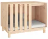 vidaXL Psí bouda 90x60x67 cm borovicový masiv Náhled obrázku produktu 5