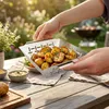 Vilde | Panier de barbecue en acier inoxydable - 22x18,5x6 Voir les images du produit 9