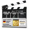 Filmklappe Regisseurklappe XXL Schwarz – Original Hollywood Produktbild-Vorschau 1