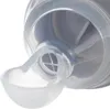 Haakaa Squeeze Fütter-Flasche mit Löffel - Grau Produktbild-Vorschau 4