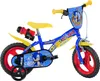 A blue and yellow children's bicycle with Sonic the Hedgehog graphics. Náhľad obrázku produktu