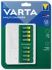 VARTA Ladegerät Multi Charger lädt 2/4/6/8 AA/AAA Produktbild-Vorschau 1