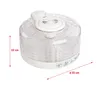 A white and clear food dehydrator is shown against a white background with dimensions indicated. Náhľad obrázku produktu