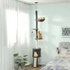 Árbol para gatos de altura total con hamaca | Color: Gris Vista previa de la imagen del producto 2