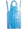 Vorderer Schutzfolie Einweg-Schürze Blau LDPE – 100 Stück Produktbild-Vorschau 3