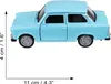Spielzeugauto Trabant 601 blau Trabbi Trabi Souvenir DDR Produktbild-Vorschau 5