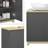 Toaletní skříňka pro umyvadlo Vicco Livia Antracit 60 x 60 Náhled obrázku produktu 5