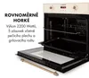 KlarsteinElizabeth, vestavná trouba, retro design, 6 Náhled obrázku produktu 5