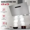 LEVIVO A+++ Kopffreie Dunstabzugshaube 60cm Umluft & Abluft Produktbild-Vorschau 2