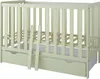 ZEE BAMBI Lettino Bambini Mint 120x60 cm 2in1 con Materasso Anteprima dell’immagine prodotto 2