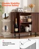 Kaffeebar-Schrank, Kaffeebar-Tisch im Mid-Century-Stil mit Produktbild-Vorschau 6