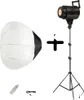 Lichtstativ, faltbares Design, höhenverstellbar, Weißes Produktbild-Vorschau 1