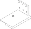 Universal-Schwellenhalter EIFEL T, größer/gleich 68 mm, Produktbild-Vorschau 1