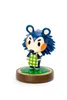 A figurine of a blue hedgehog character from Animal Crossing, standing on a green and brown base. Produktbild-Vorschau