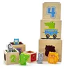 VIGA Drevená vzdelávacia pyramída Montessori, triedič, Náhľad obrázku produktu 9