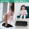 Avalo Voetensteun Bureau Stof - Ergonomisch Traagschuim - Productafbeelding-voorbeeld 6