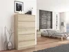 Komoda 70 cm 5 zásuvek skříňka FRAMIRE R-5 sonoma Náhled obrázku produktu 7