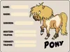 vianmo Holzschild 30x40 cm Pony Tiere Name Rasse Besitzer Produktbild-Vorschau 1