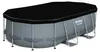 Bestway® PVC-Abdeckplane 418 x 230 cm, schwarz, oval Produktbild-Vorschau 17