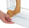 relaxdays Abtropfgestell braun Produktbild-Vorschau 5