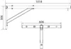 Supporto per sacco da boxe a parete DBX BUSHIDO 102 cm, 150 Anteprima dell’immagine prodotto 6