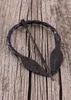 Ringfibel mit Blättern, handgeschmiedet Produktbild-Vorschau 2