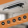 ZMH Plafonnier LED Salon Plafonnier 46W Noir  Variable Spot Voir les images du produit 2