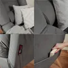 Idohome - Ausklappbarer Sessel mit Fußhocker LILA Produktbild-Vorschau 4